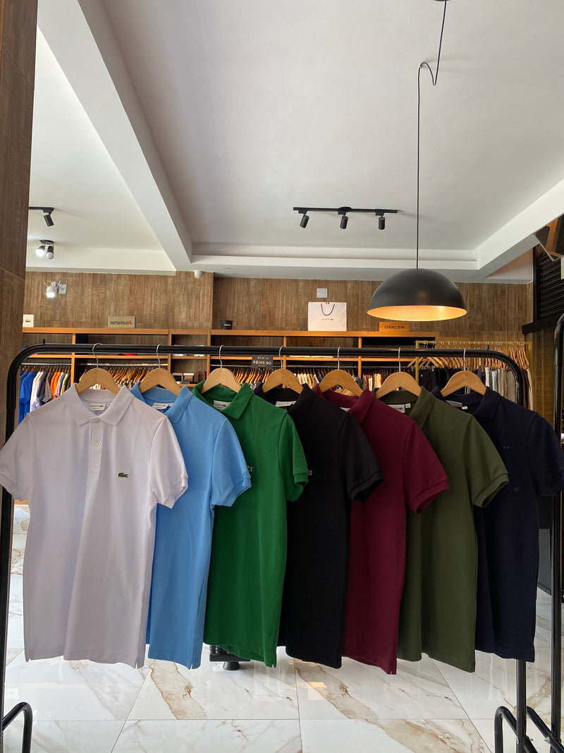 Kit 6 Camisas Gola Polo Lacoste