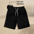 Kit 4 Short Masculino Linho Estilo Mauricinho - Conforto e Estilo para o Dia a Dia