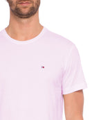 Camiseta Tommy Hilfiger Masculina Classic Nape Rosa Bebê